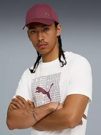 PUMA | Casquette Metal Cat | dunkelrot